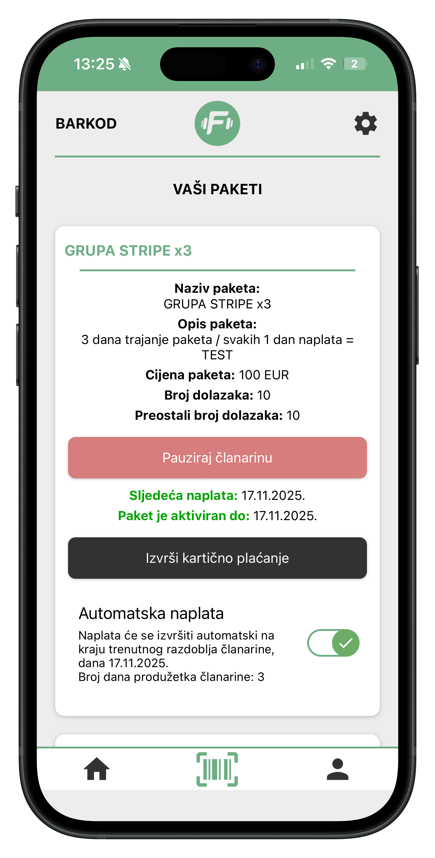 Članarine i naplata u Fitko sustavu